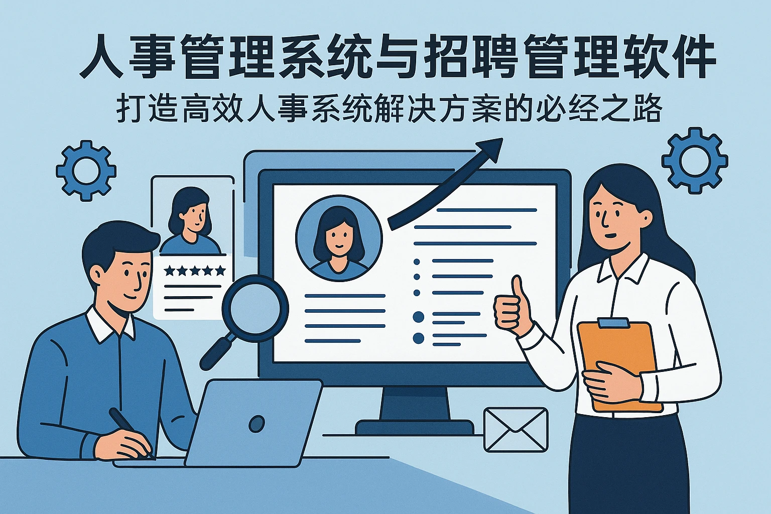 人事管理系统与招聘管理软件：打造高效人事系统解决方案的必经之路