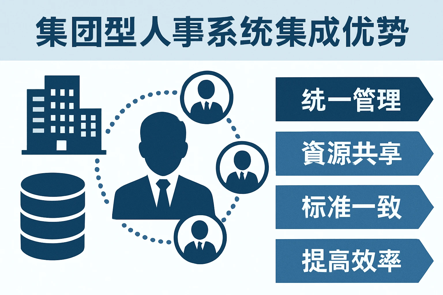 集团型人事系统集成优势