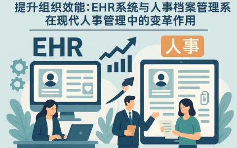 提升组织效能：EHR系统与人事档案管理系统在现代人事管理中的变革作用