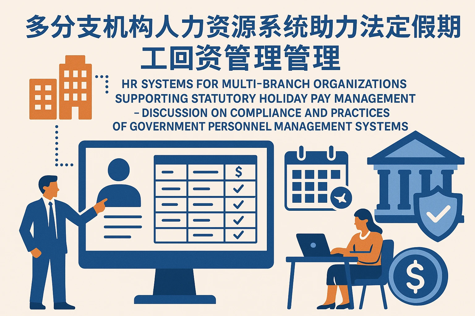 多分支机构人力资源系统助力法定假期工资管理 —— 兼论政府人事管理系统的合规与实践