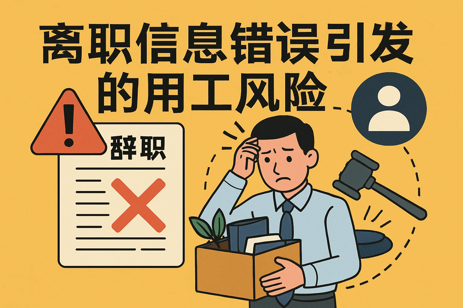 离职信息错误引发的用工风险