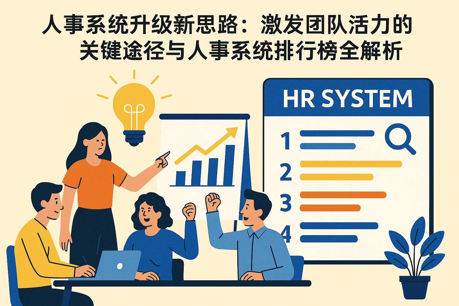 人事系统升级新思路：激发团队活力的关键途径与人事系统排行榜全解析