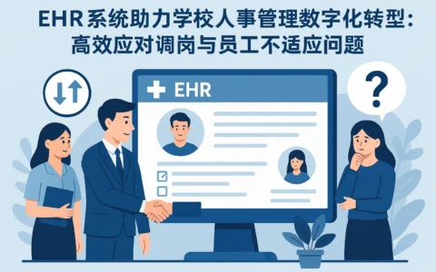 EHR系统助力学校人事管理数字化转型：高效应对调岗与员工不适应问题