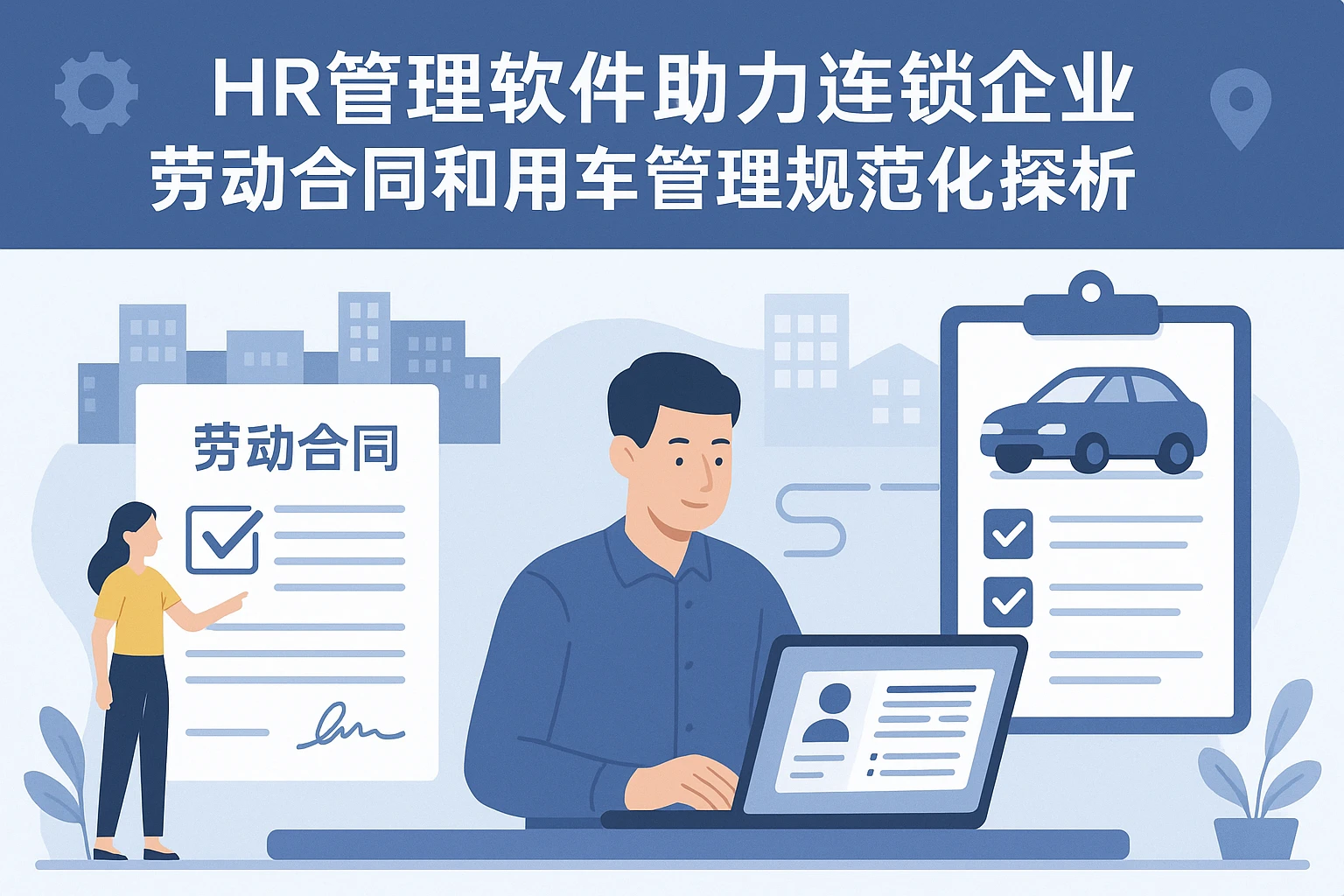 HR管理软件助力连锁企业劳动合同和用车管理规范化探析