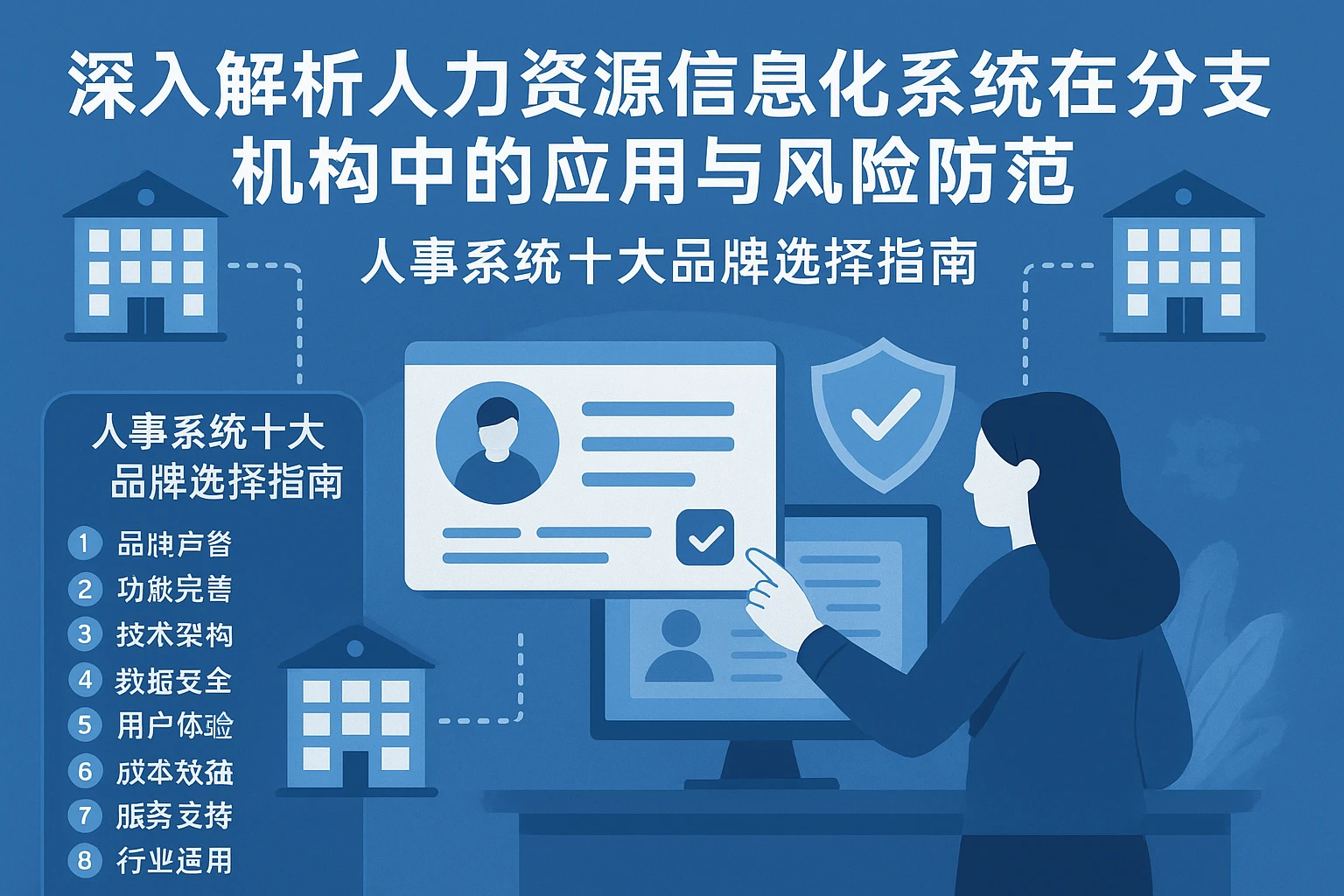 深入解析人力资源信息化系统在多分支机构中的应用与风险防范——人事系统十大品牌选择指南