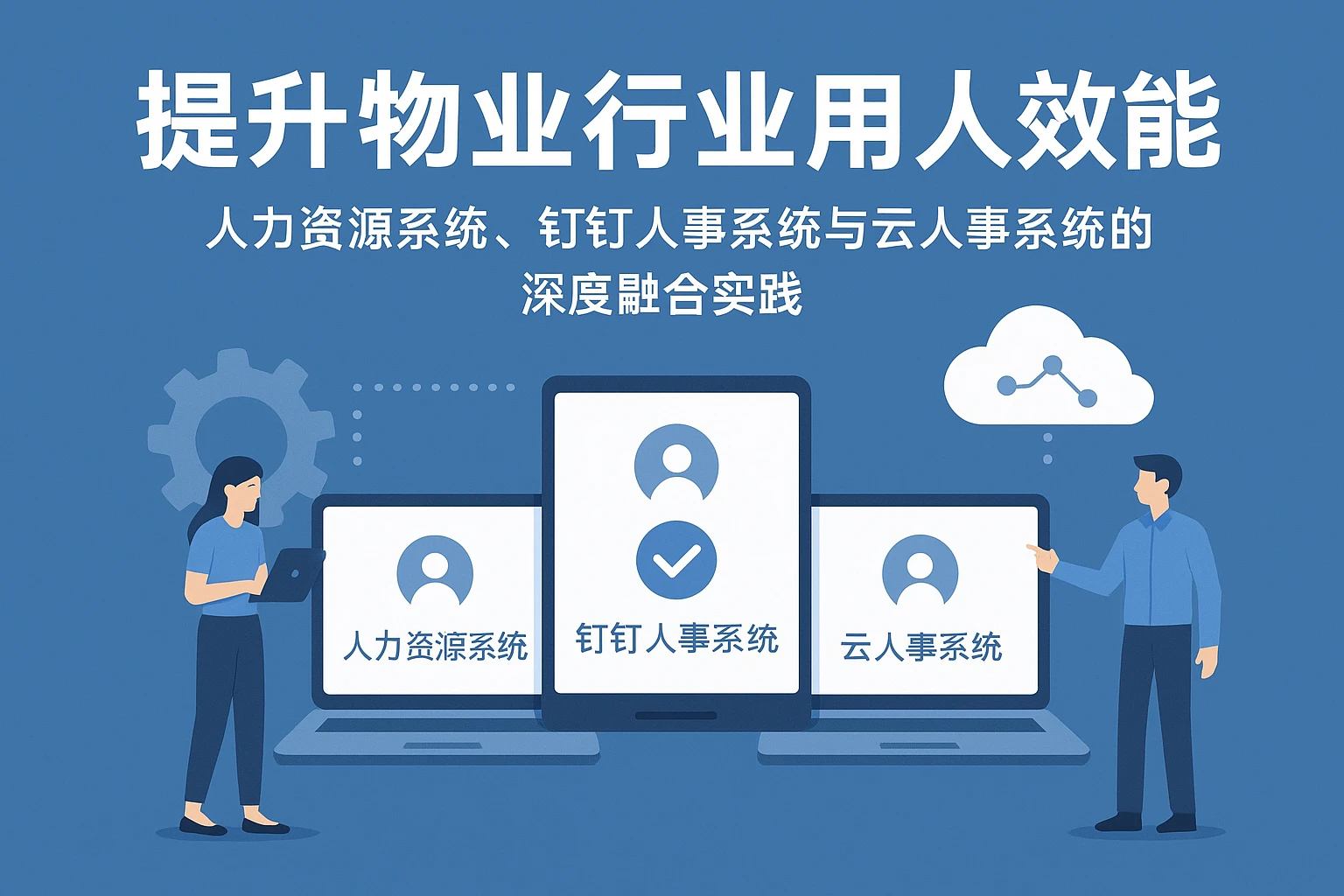 提升物业行业用人效能：人力资源系统、钉钉人事系统与云人事系统的深度融合实践