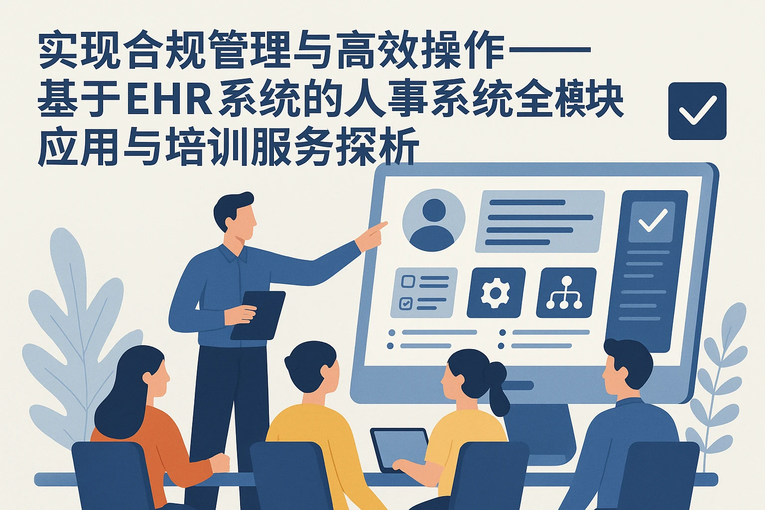 实现合规管理与高效操作——基于EHR系统的人事系统全模块应用与培训服务探析