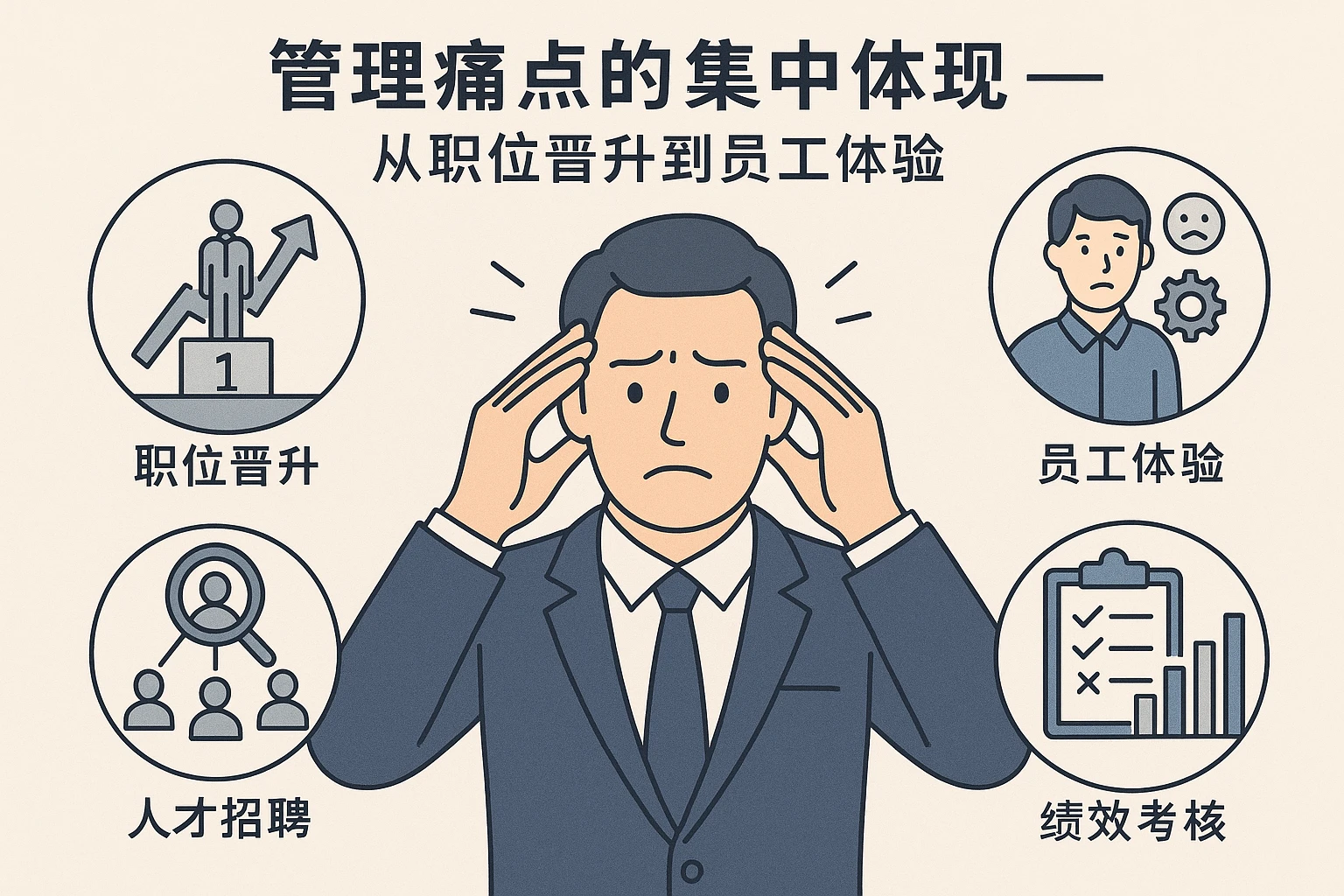 管理痛点的集中体现——从职位晋升到员工体验