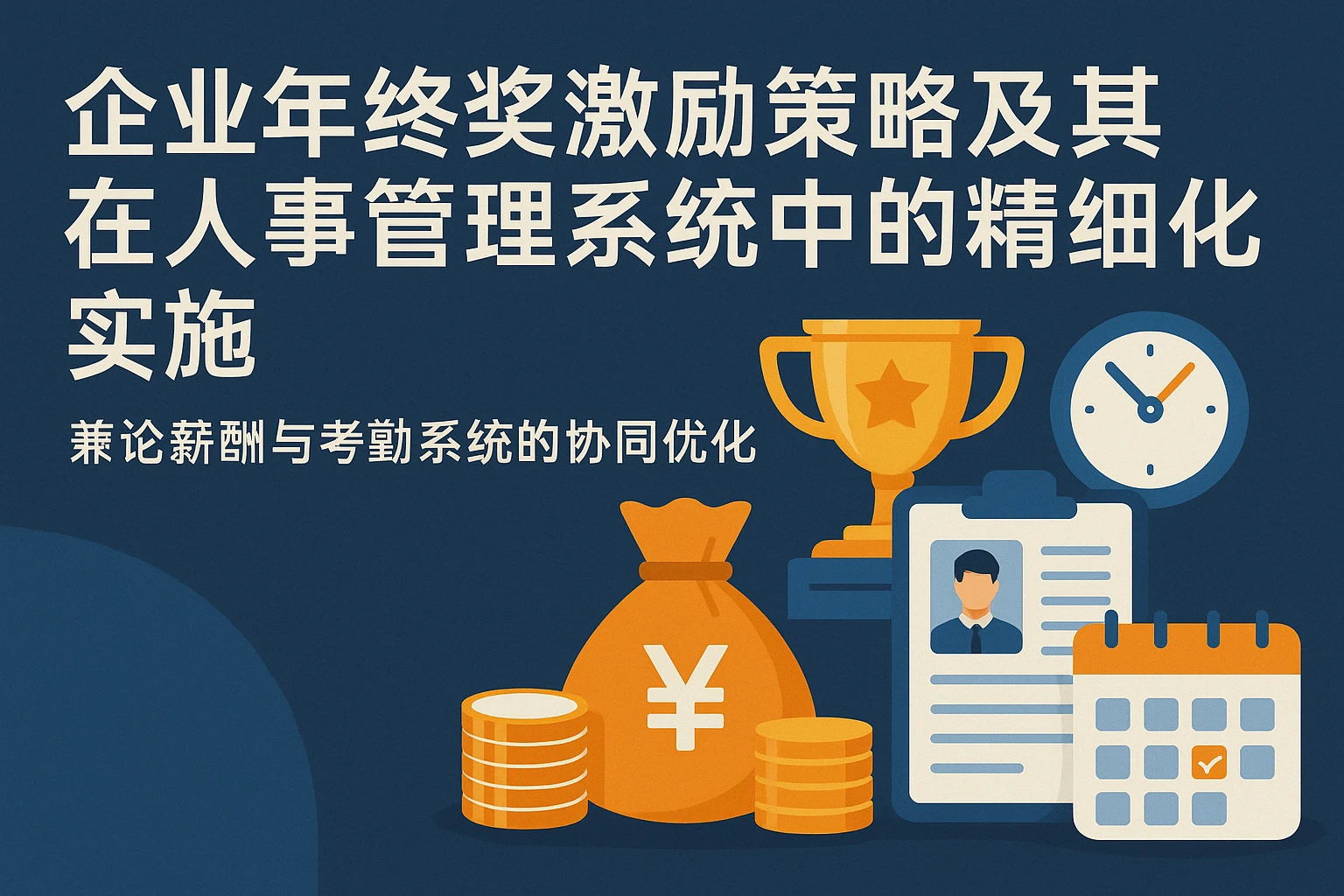 企业年终奖激励策略及其在人事管理系统中的精细化实施——兼论价格与考勤系统的协同优化
