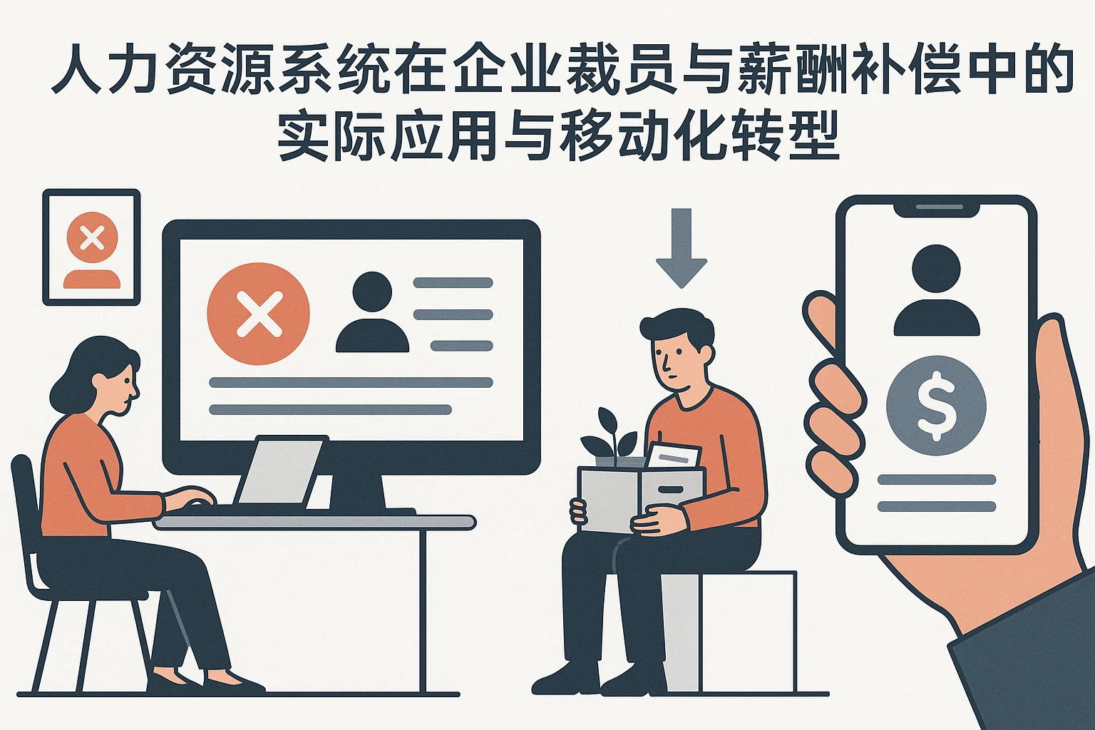 人力资源系统在企业裁员与薪酬补偿中的实际应用与移动化转型