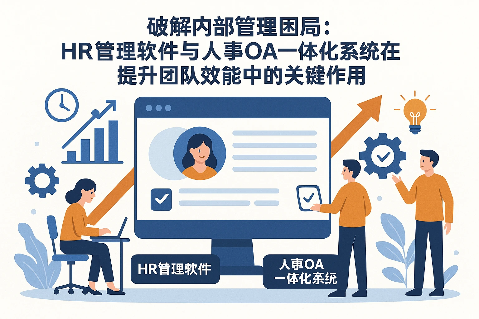 破解内部管理困局：HR管理软件与人事OA一体化系统在提升团队效能中的关键作用