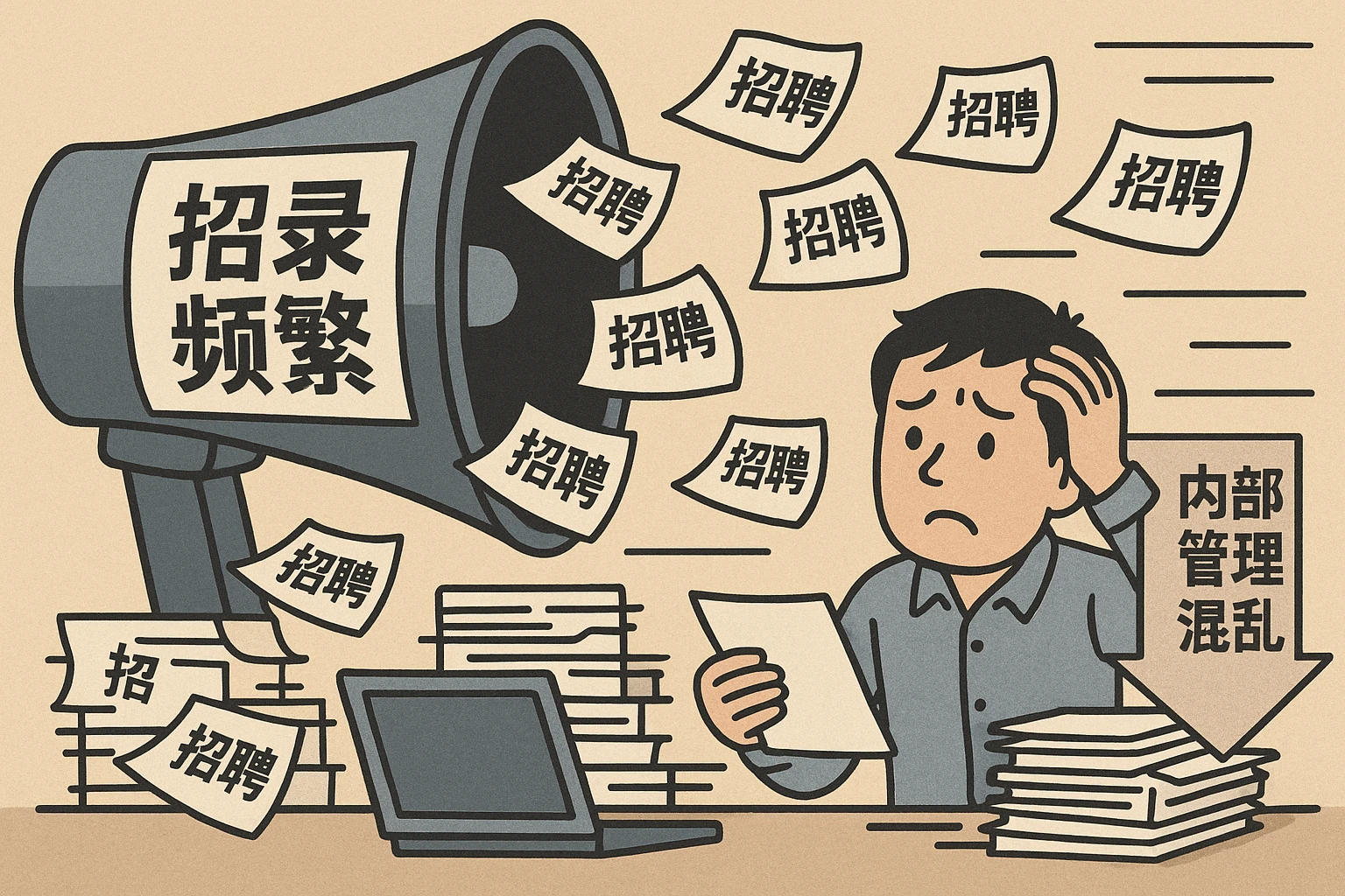 招录频繁与内部管理混乱