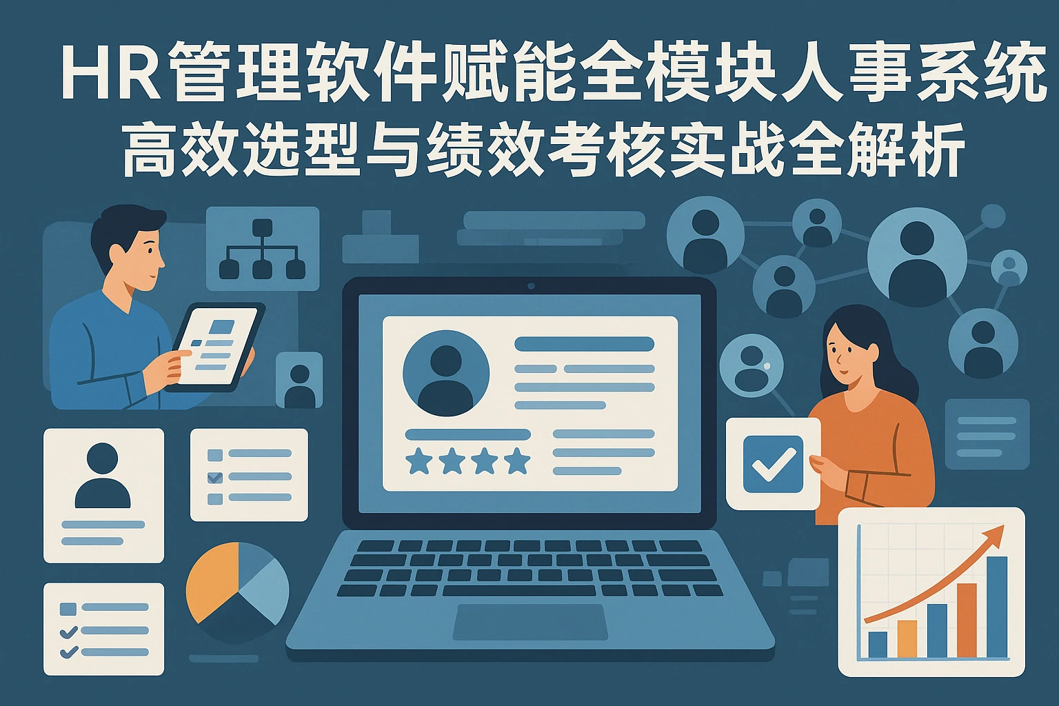 HR管理软件赋能全模块人事系统：高效选型与绩效考核实战全解析