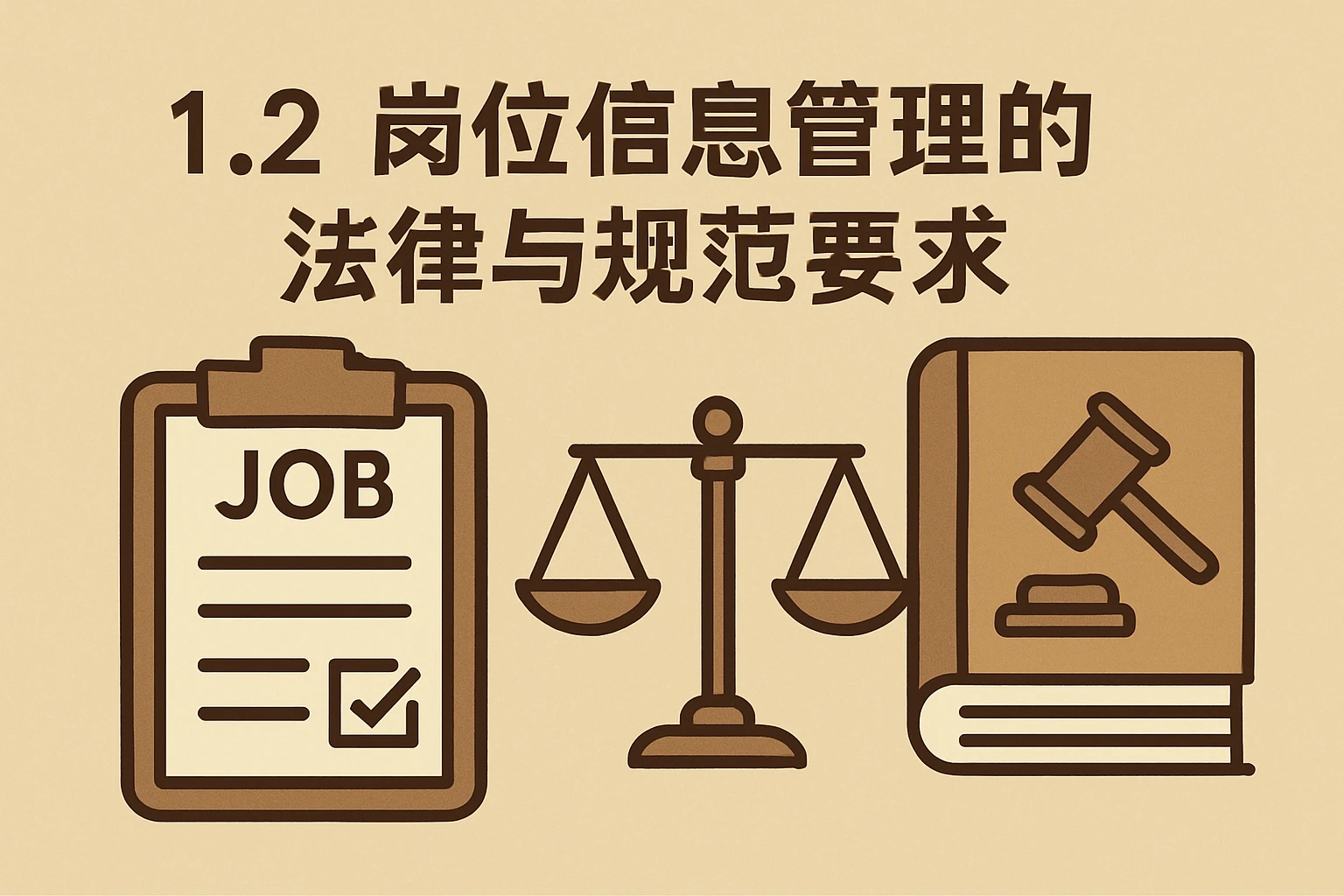 1.2 岗位信息管理的法律与规范要求
