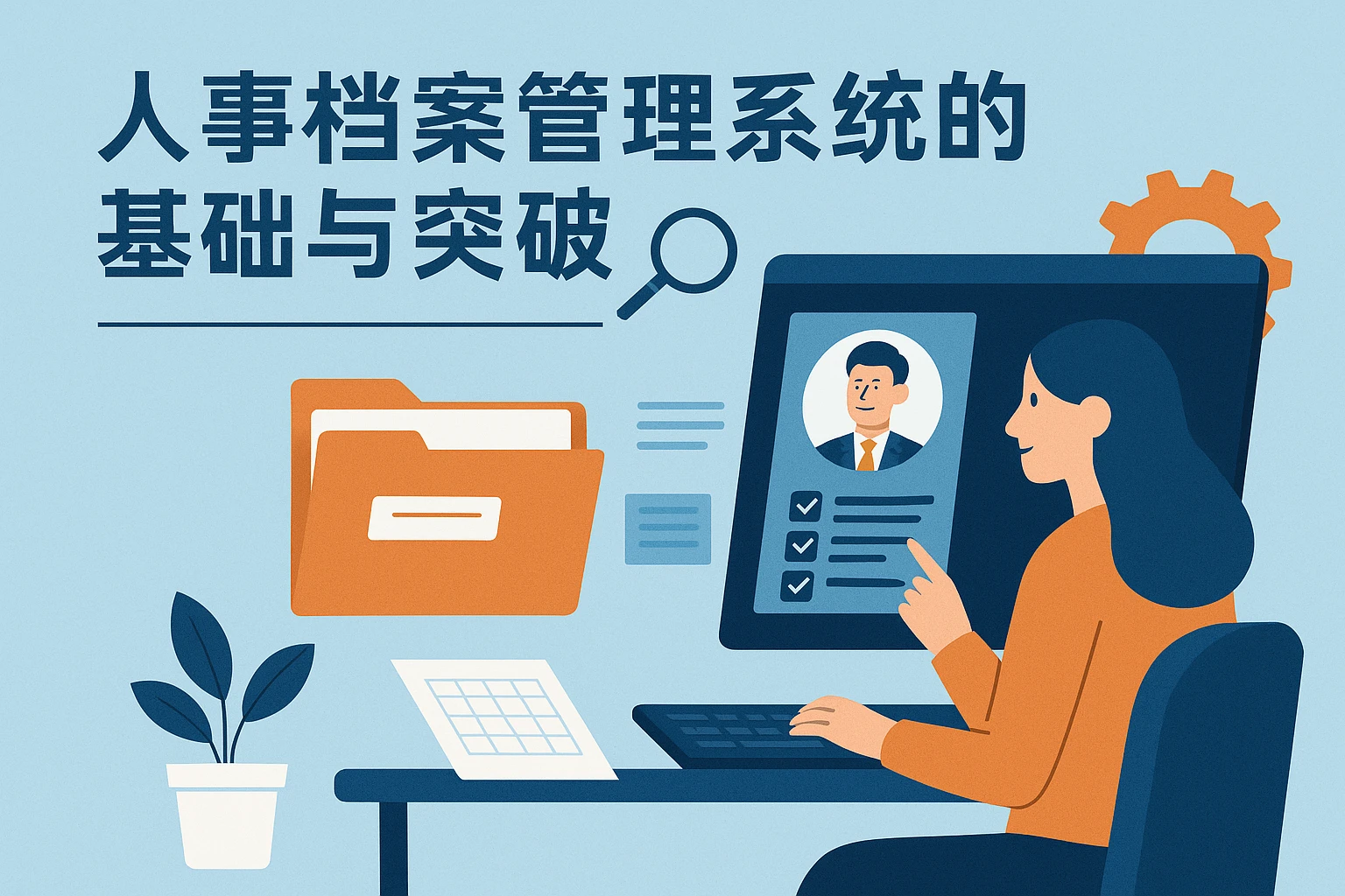 人事档案管理系统的基础与突破