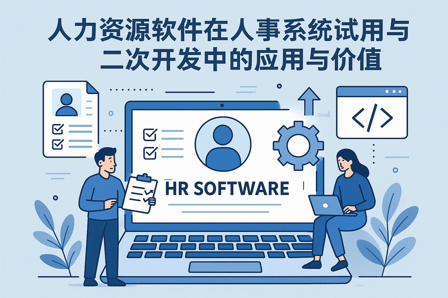 人力资源软件在人事系统试用与二次开发中的应用与价值