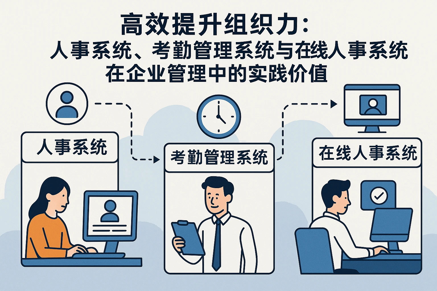 高效提升组织力：人事系统、考勤管理系统与在线人事系统在企业管理中的实践价值