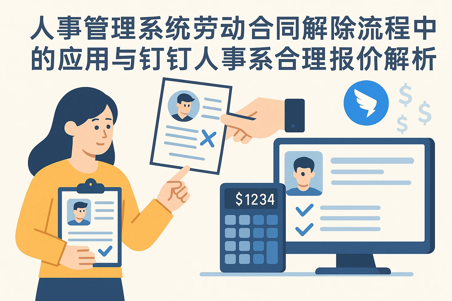 人事管理系统在劳动合同解除流程中的应用与钉钉人事系统合理报价解析