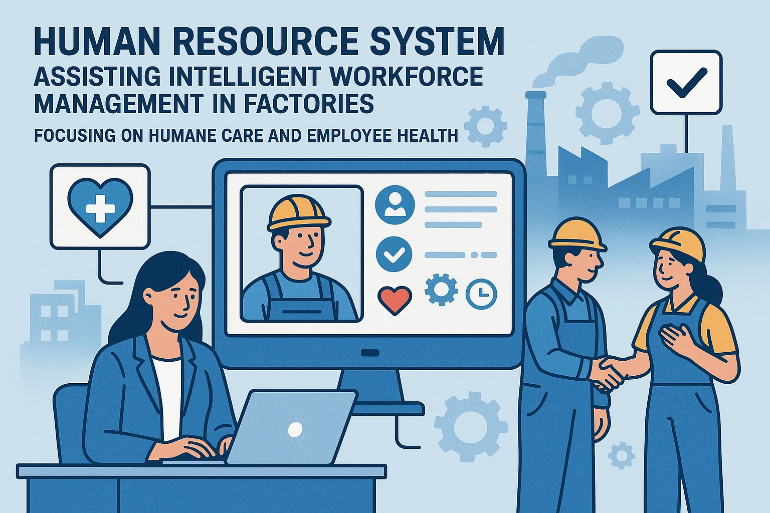 人力资源系统助力工厂智能人事管理:以人道关怀与员工健康为核心