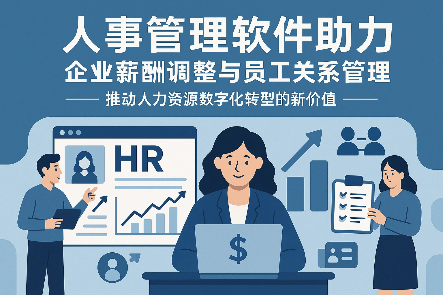 人事管理软件助力企业薪酬调整与员工关系管理——推动人力资源数字化转型的新价值