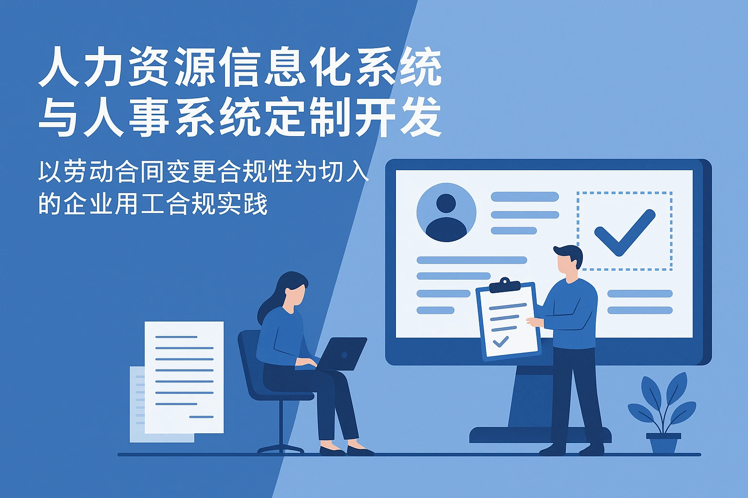 人力资源信息化系统与人事系统定制开发：以劳动合同变更合规性为切入的企业用工合规实践