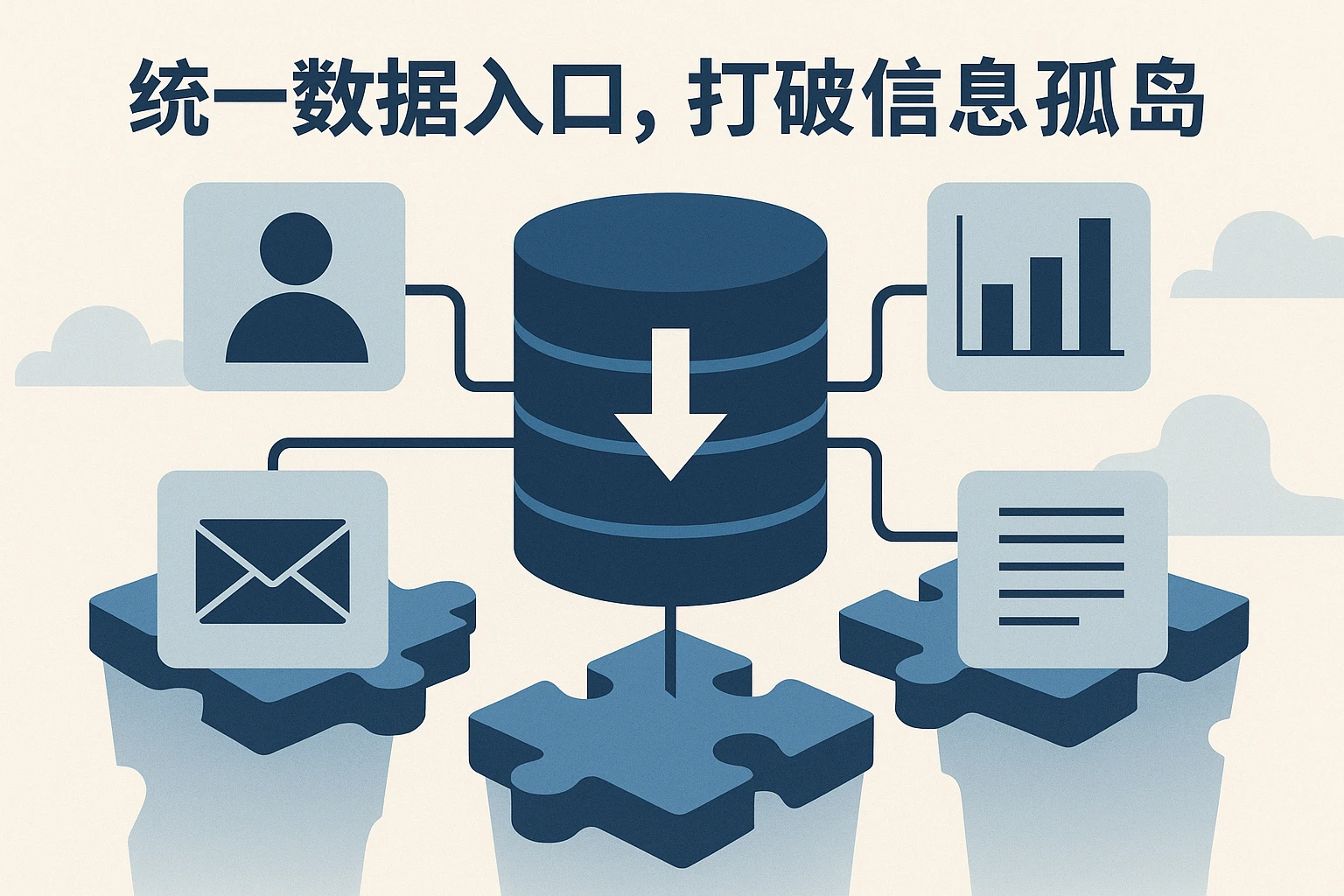 统一数据入口，打破信息孤岛