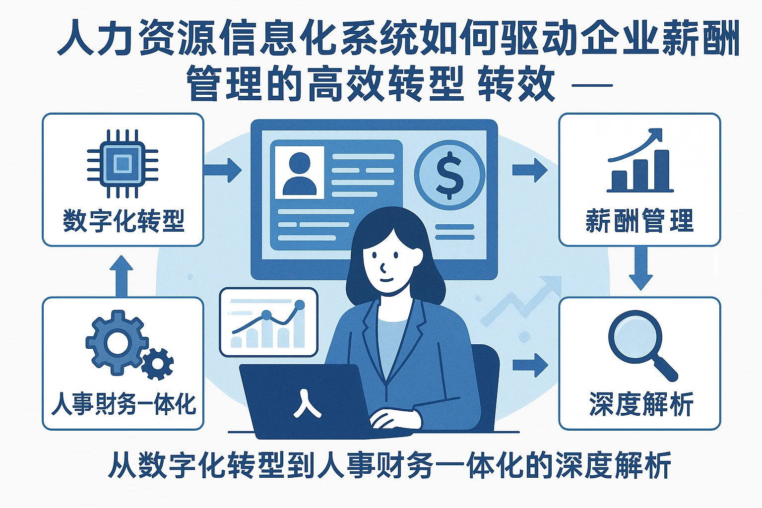 人力资源信息化系统如何驱动企业薪酬管理的高效转型——从数字化转型到人事财务一体化的深度解析
