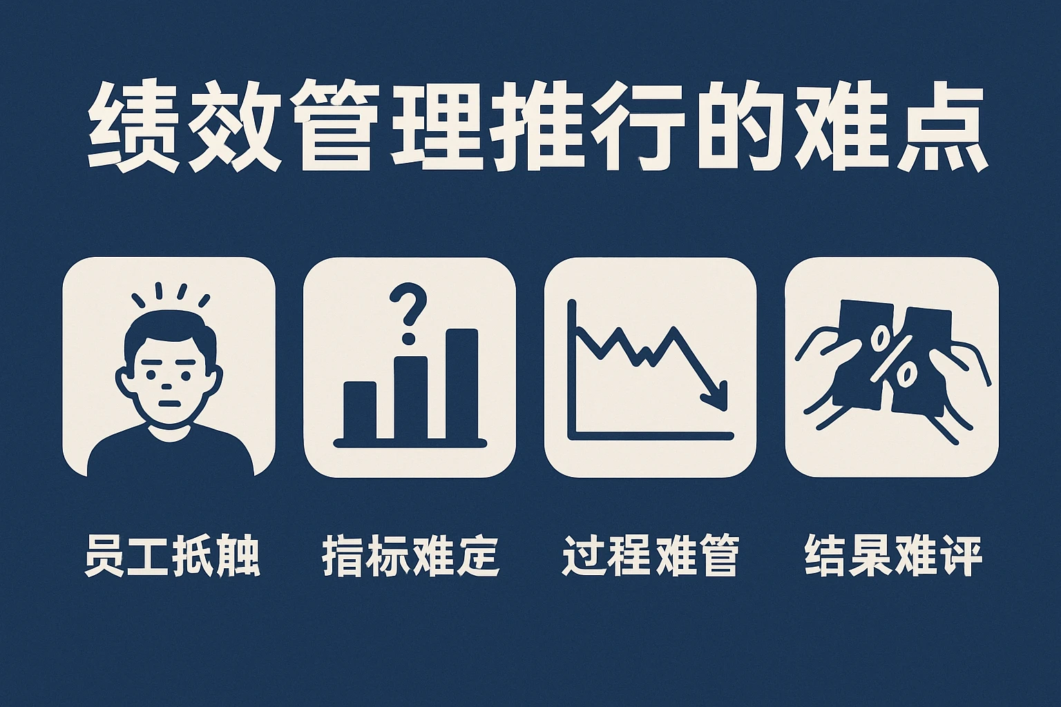 绩效管理推行的难点