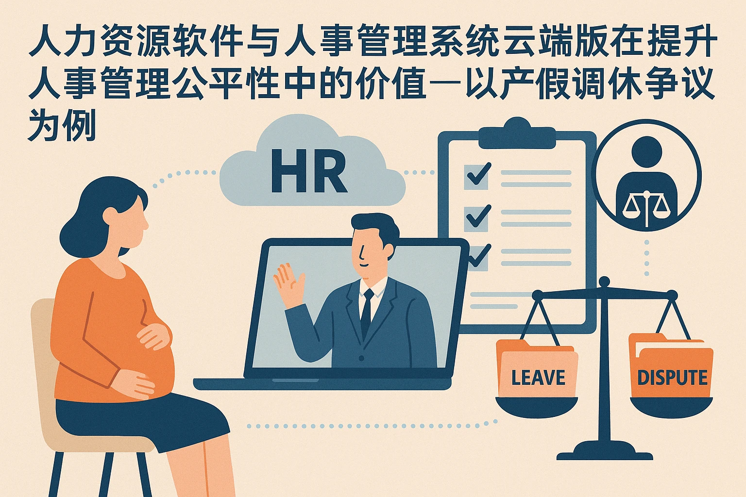 人力资源软件与人事管理系统云端版在提升人事管理公平性中的价值——以产假调休争议为例