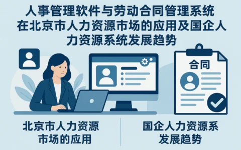 人事管理软件与劳动合同管理系统在北京市人力资源市场的应用及国企人力资源系统发展趋势