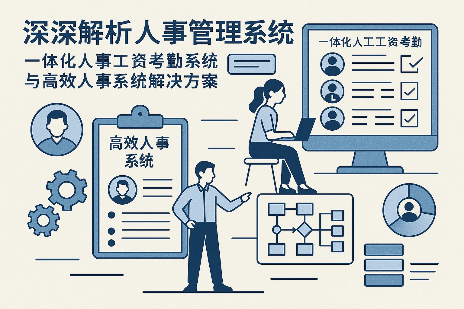 深入解析人事管理系统：一体化人事工资考勤系统与高效人事系统解决方案
