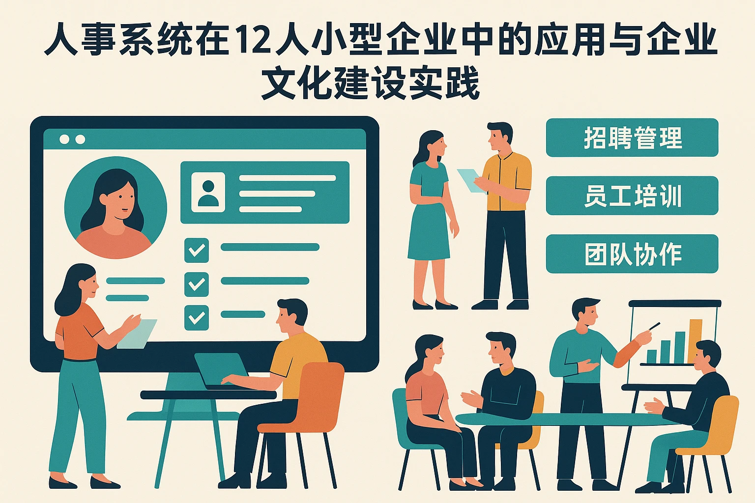 人事系统在12人小型企业中的应用与企业文化建设实践