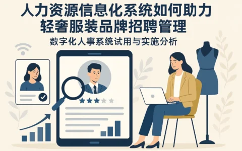 人力资源信息化系统如何助力轻奢服装品牌招聘管理——数字化人事系统试用与实施分析