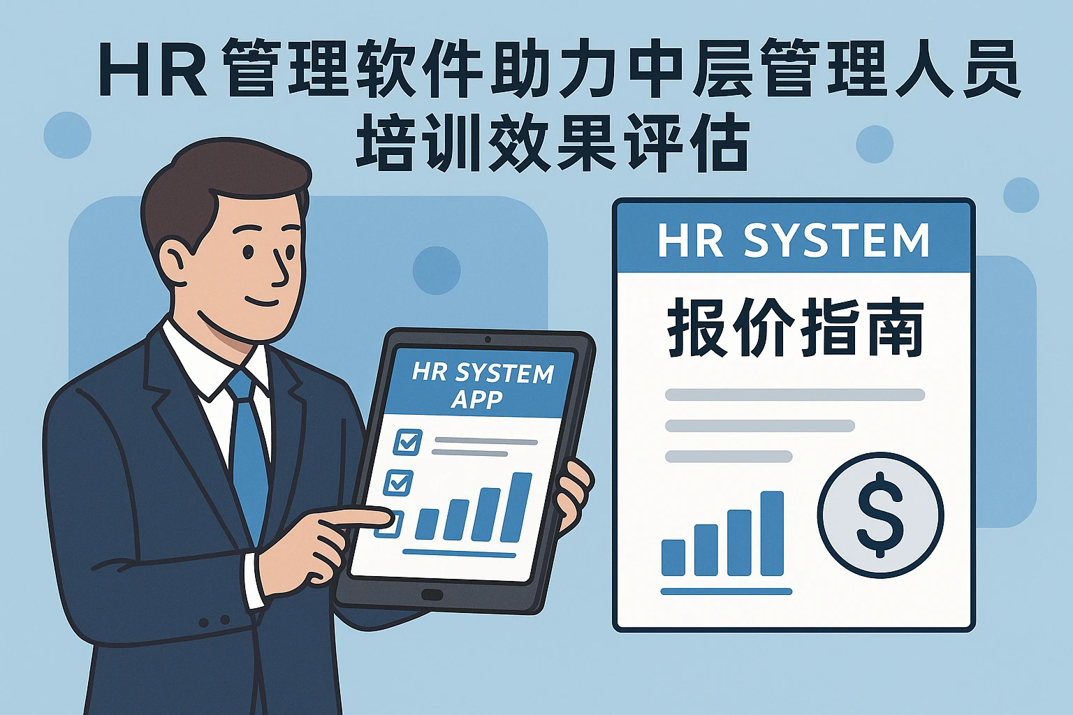 HR管理软件助力中层管理人员培训效果评估——人事系统APP与人力资源系统报价指南