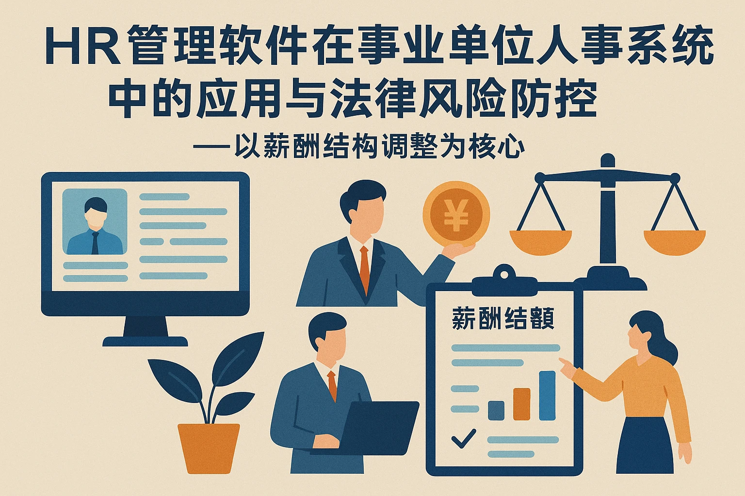 HR管理软件在事业单位人事系统中的应用与法律风险防控——以薪酬结构调整为核心
