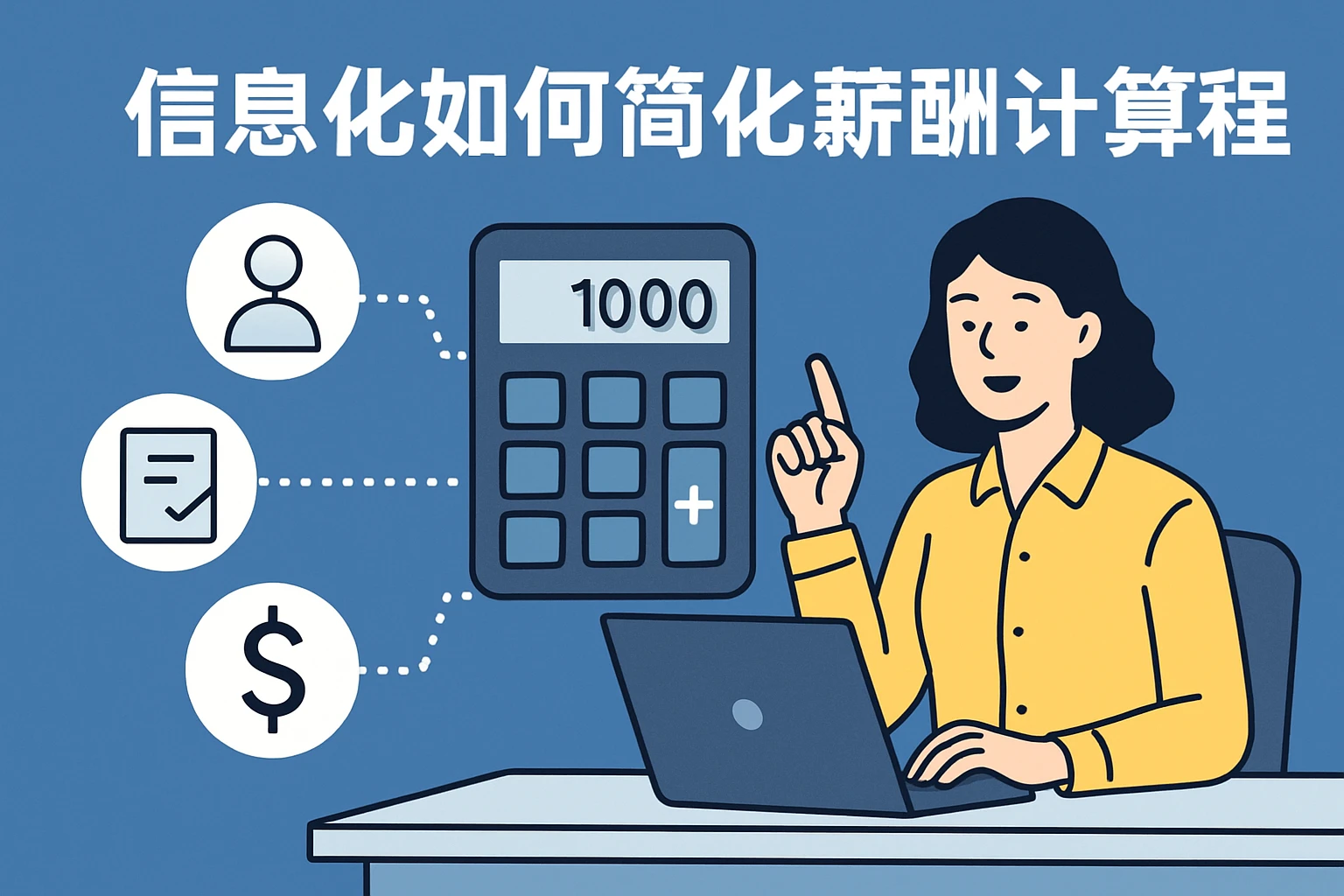信息化如何简化薪酬计算流程