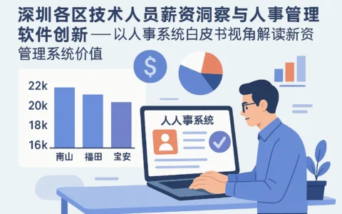 深圳各区技术人员薪资洞察与人事管理软件创新——以人事系统白皮书视角解读薪资管理系统价值