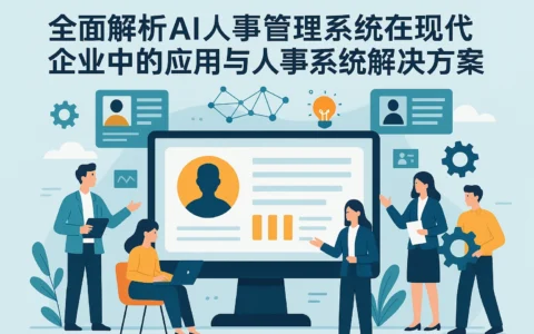 全面解析AI人事管理系统在现代企业中的应用与人事系统解决方案