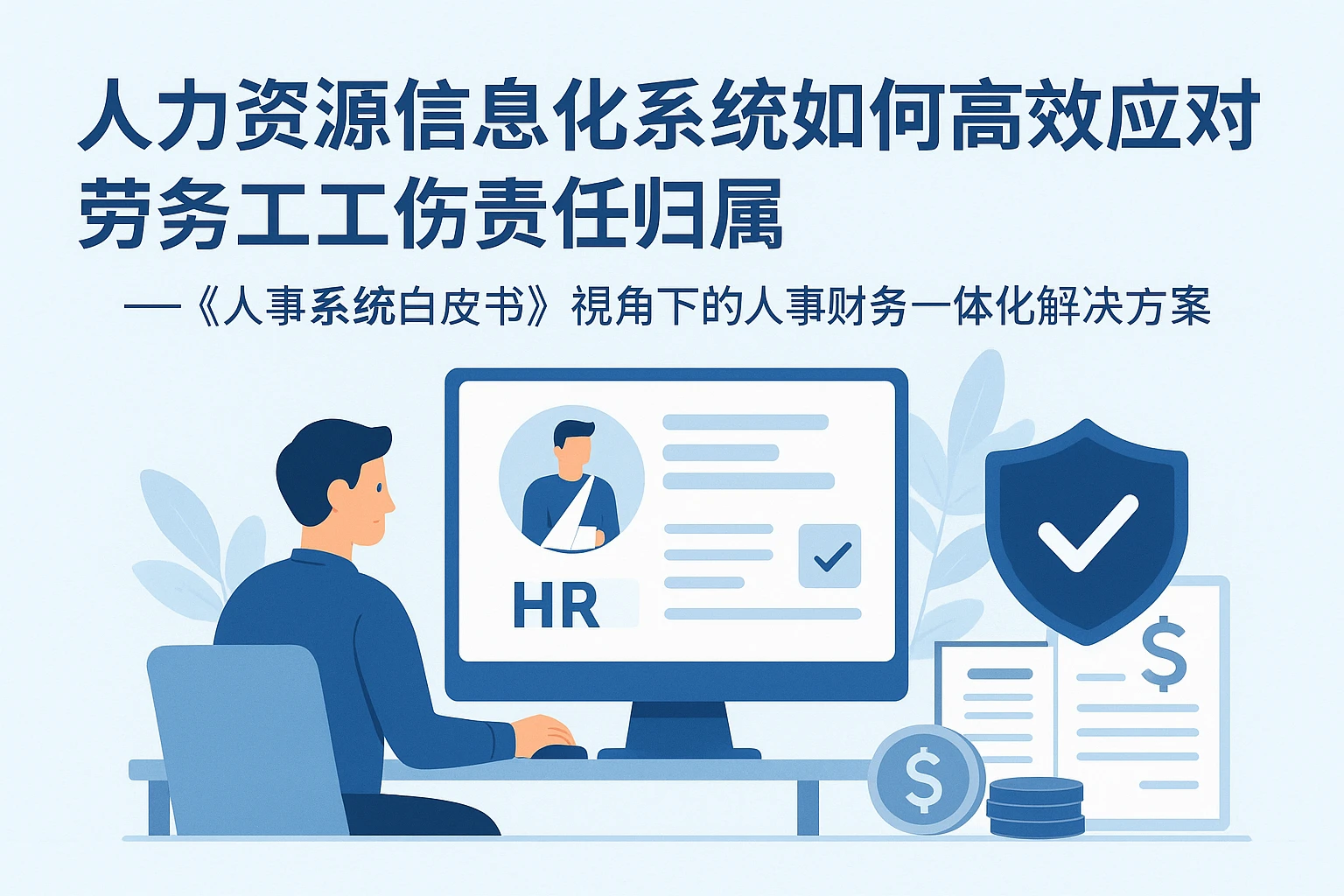人力资源信息化系统如何高效应对劳务工工伤责任归属 ——《人事系统白皮书》视角下的人事财务一体化解决方案