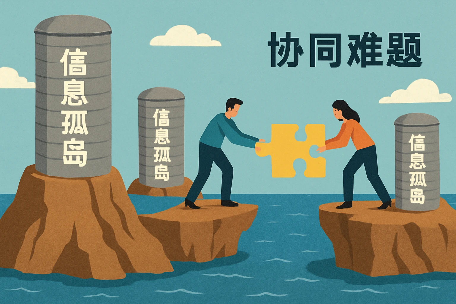 信息孤岛与协同难题