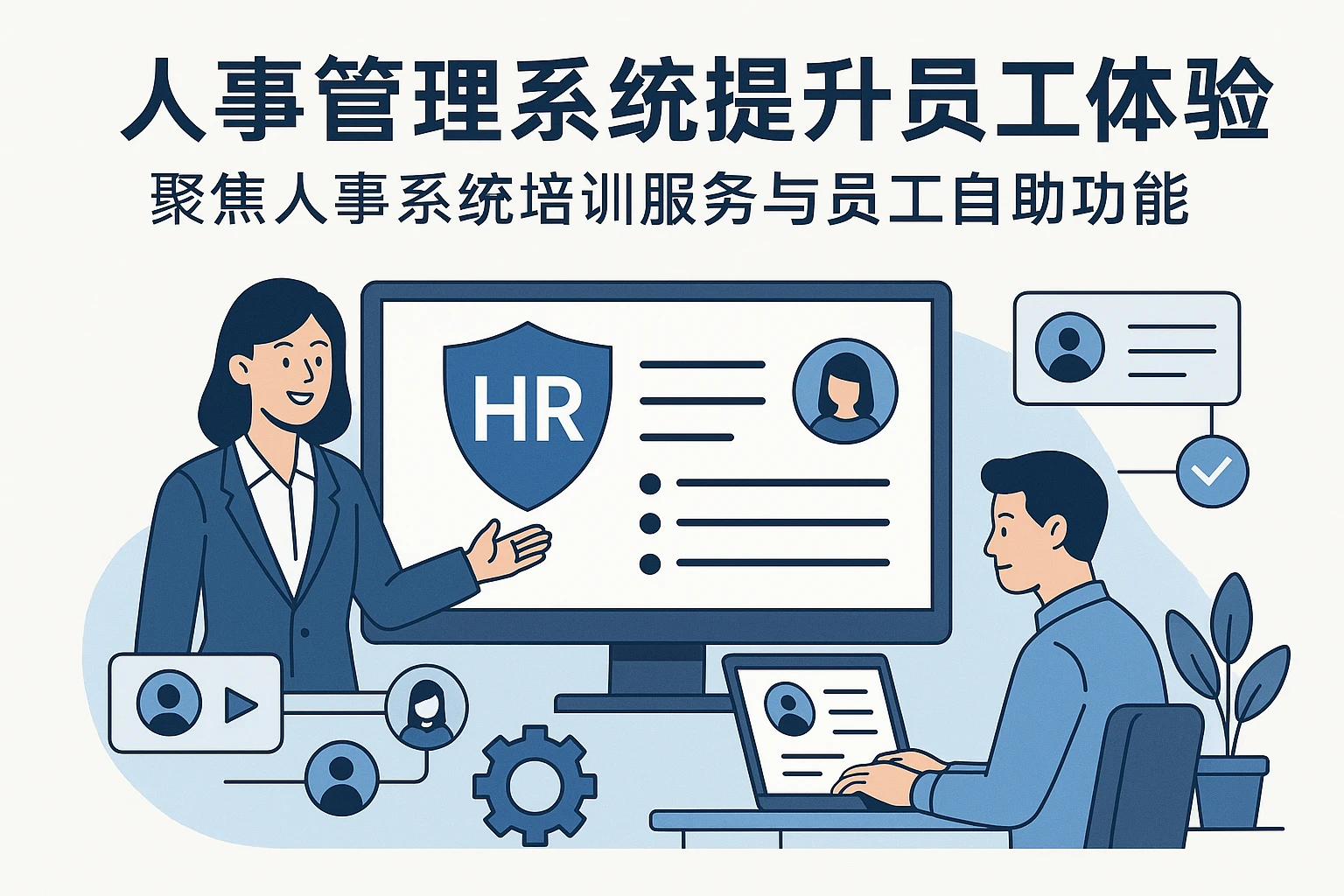 人事管理系统提升员工体验：聚焦人事系统培训服务与员工自助功能
