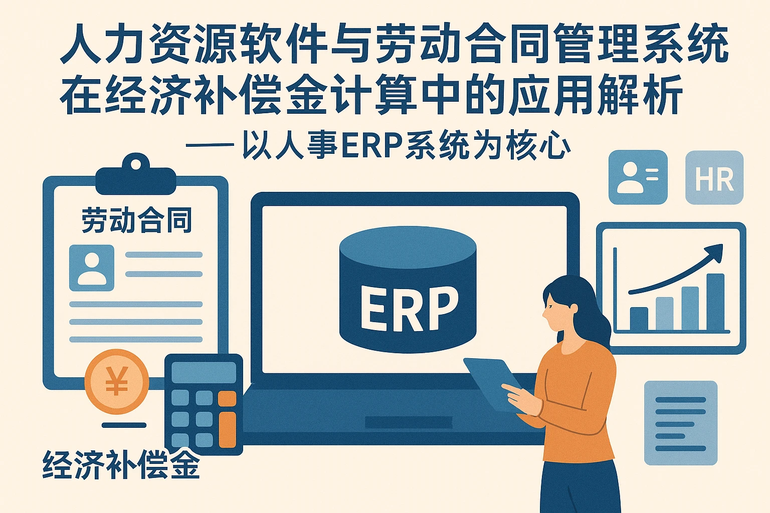 人力资源软件与劳动合同管理系统在经济补偿金计算中的应用解析——以人事ERP系统为核心