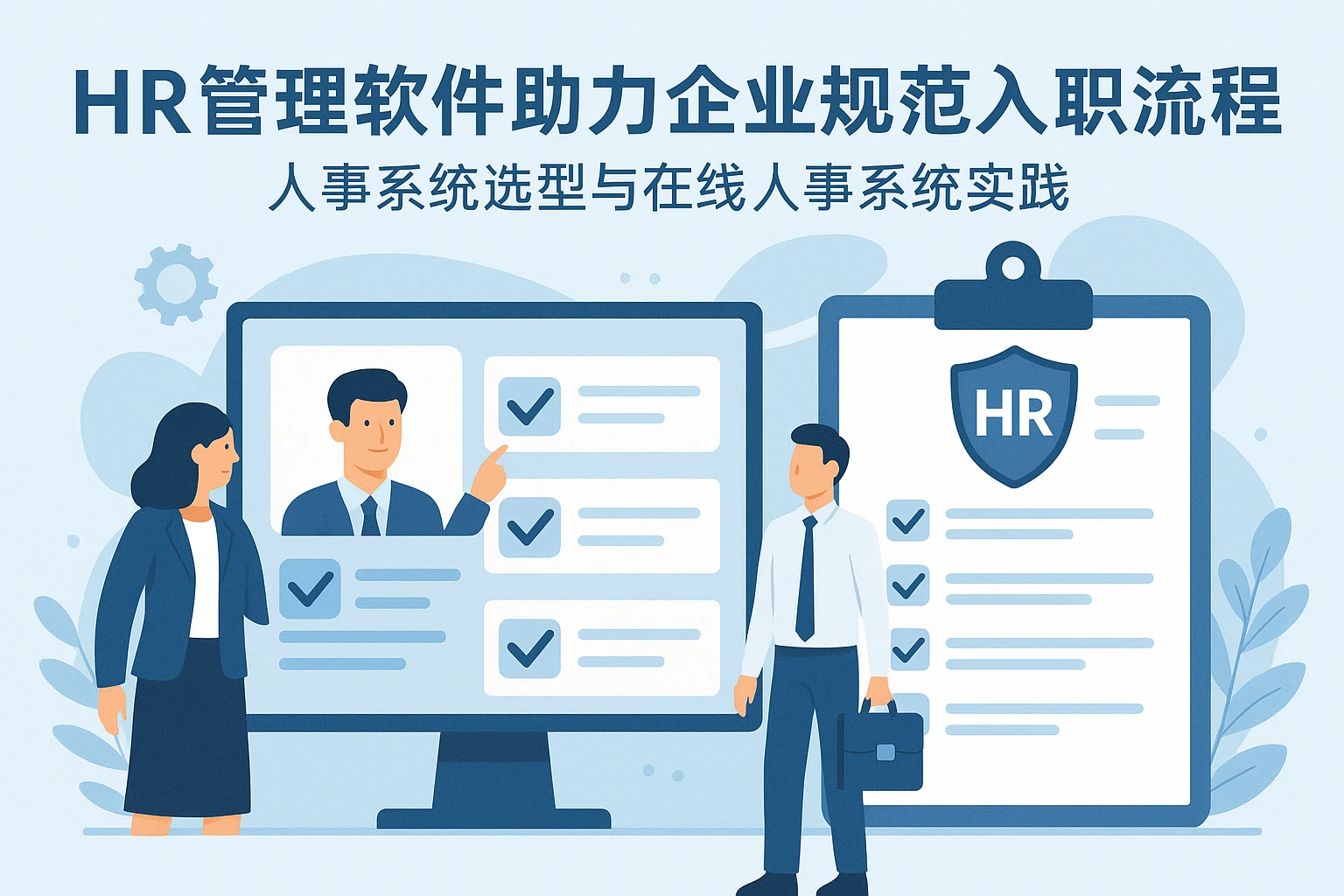 HR管理软件助力企业规范入职流程——人事系统选型与在线人事系统实践