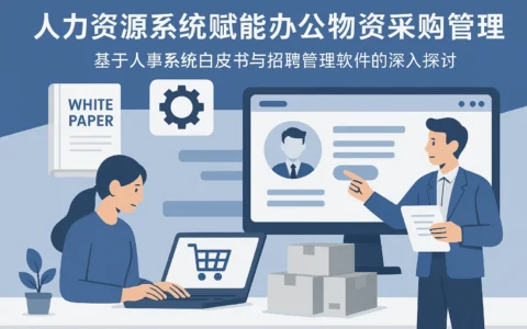 人力资源系统赋能办公物资采购管理——基于人事系统白皮书与招聘管理软件的深入探讨