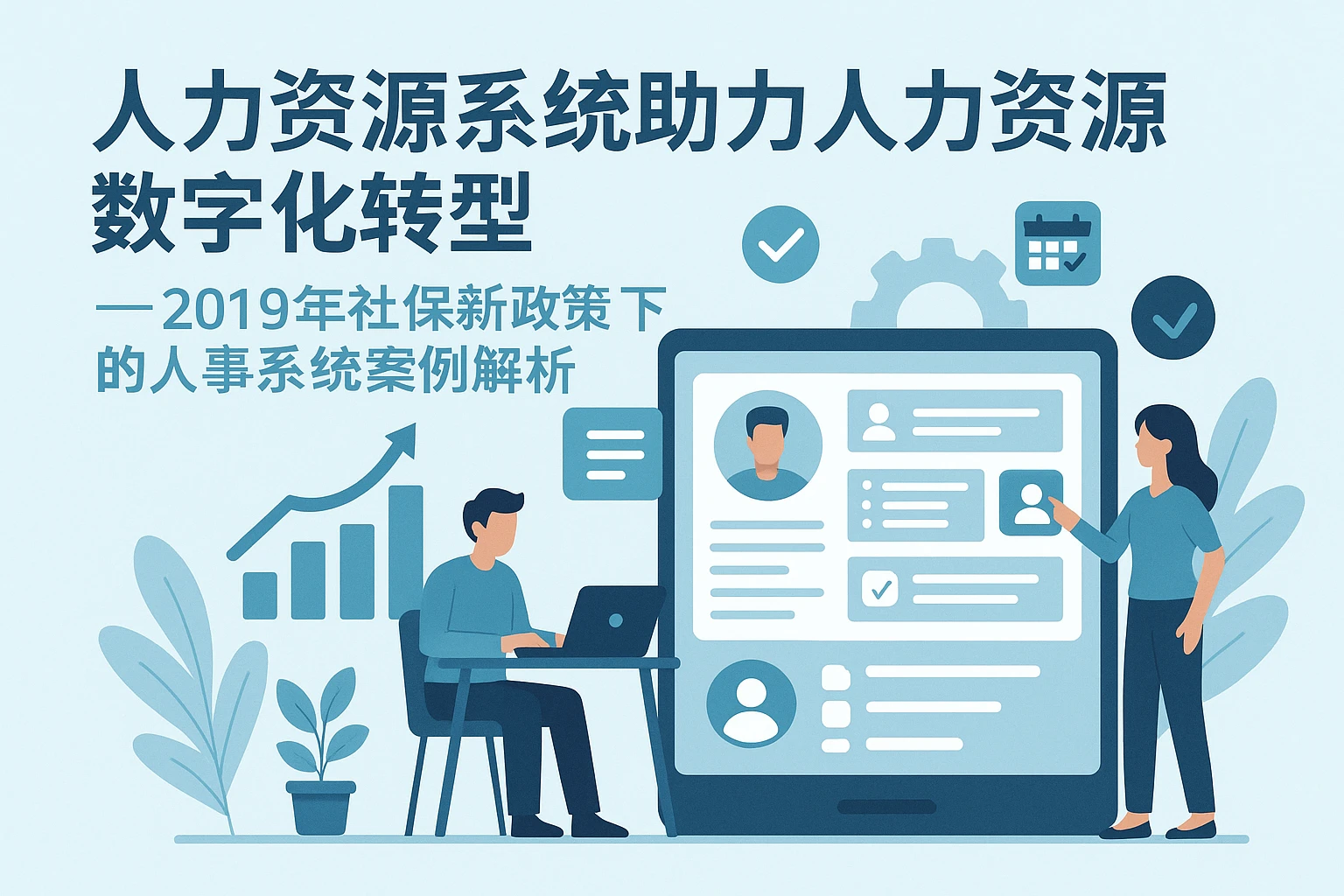 人力资源系统助力人力资源数字化转型——2019年社保新政策下的人事系统案例解析