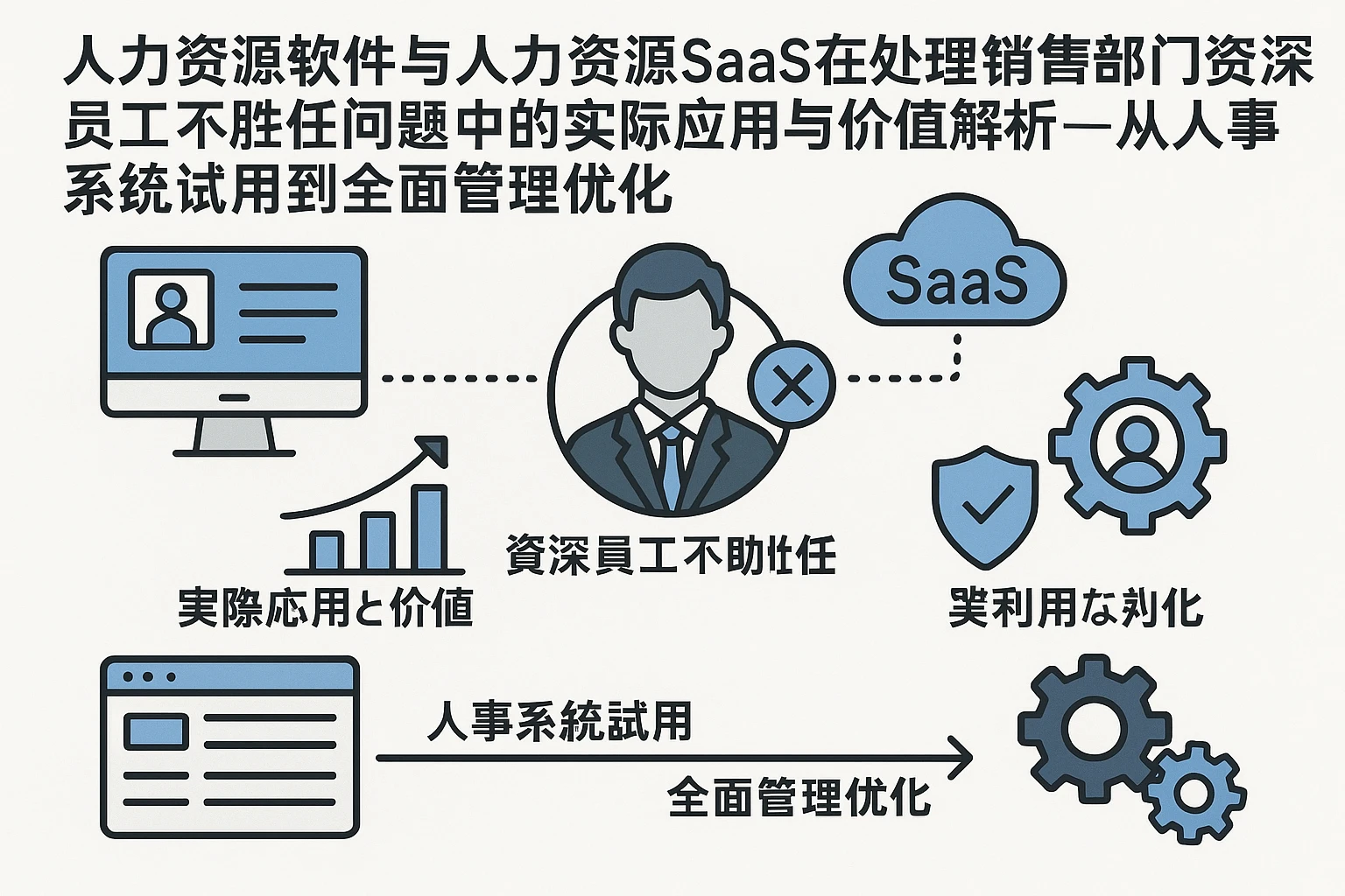 人力资源软件与人力资源SaaS在处理销售部门资深员工不胜任问题中的实际应用与价值解析——从人事系统试用到全面管理优化
