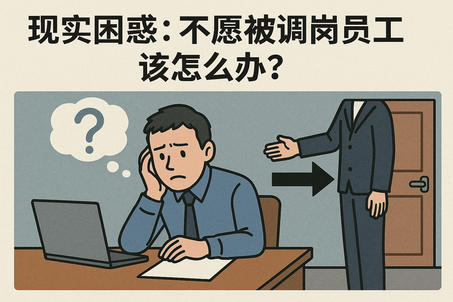 现实困惑：不愿被调岗员工该怎么办？