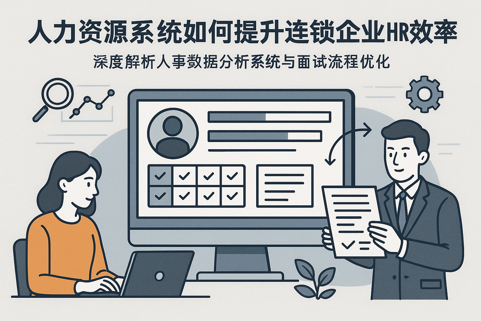 人力资源系统如何提升连锁企业HR效率：深度解析人事数据分析系统与面试流程优化