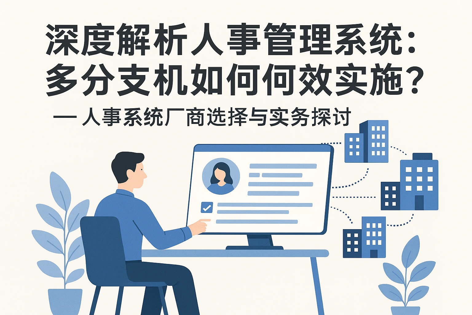 深度解析人事管理系统：多分支机构如何高效实施？——人事系统厂商选择与实务探讨