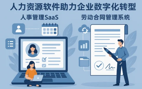 人力资源软件助力企业数字化转型：深度解析人事管理SaaS与劳动合同管理系统